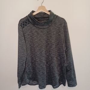 Maurices Long Sleeved Mesh detail Workout Top